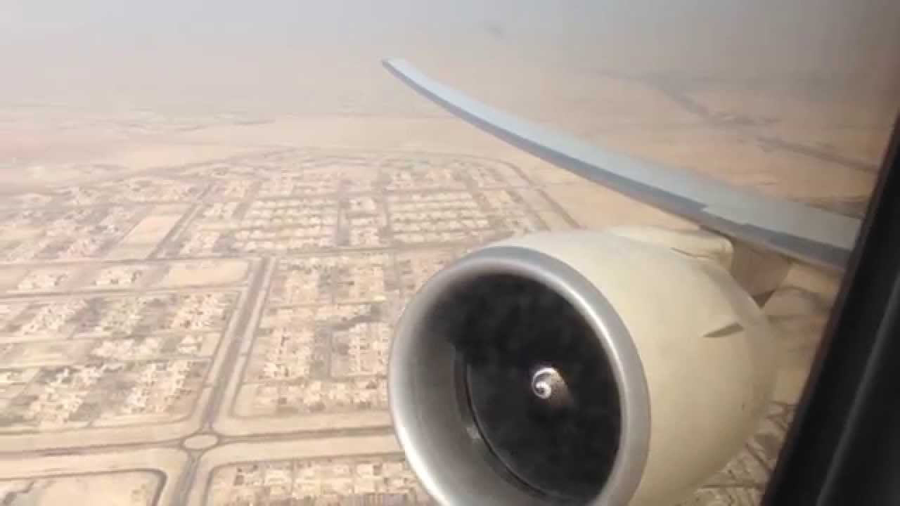 EY408: Boeing 777-300ER Loooooong Takeoff from Abu Dhabi enroute to Bangkok