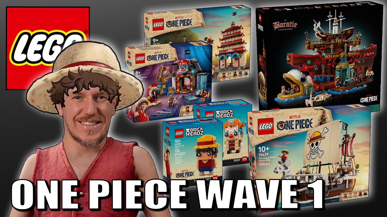 ONE PIECE Wave 1: 75369 Going Merry, 75640 Baratie e altri | Recensione e opinioni