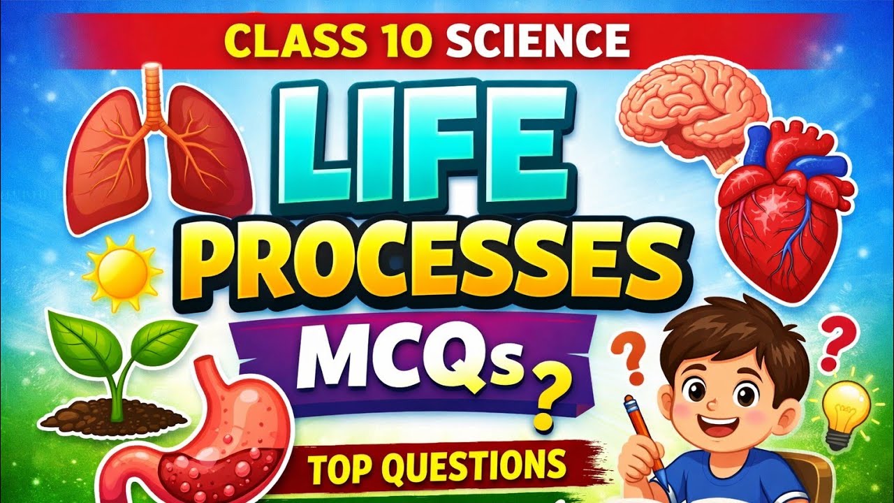 LIFE PROCESSES CLASS 10 MCQ/LIFE PROCESSES CLASS 10/LIFE PROCESSES CLASS10 MULTIPLE CHOICE QUESTIONS
