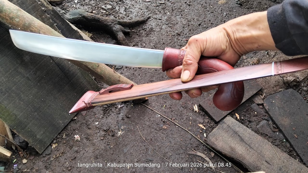 Review golok tebas pesanan dari Tangerang Banten!!!