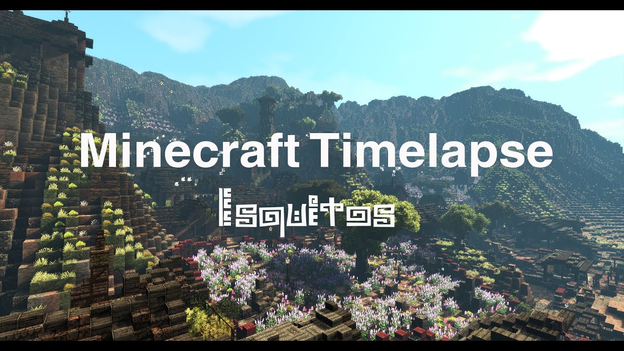 Minecraft Timelapse | Isquitos, a Peruvian Village