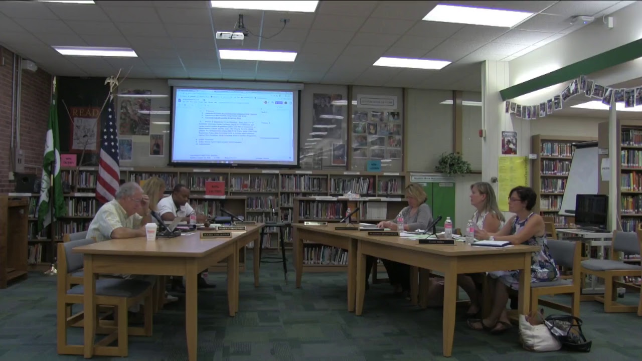 Shen Board of Education Meetings 8/7/18