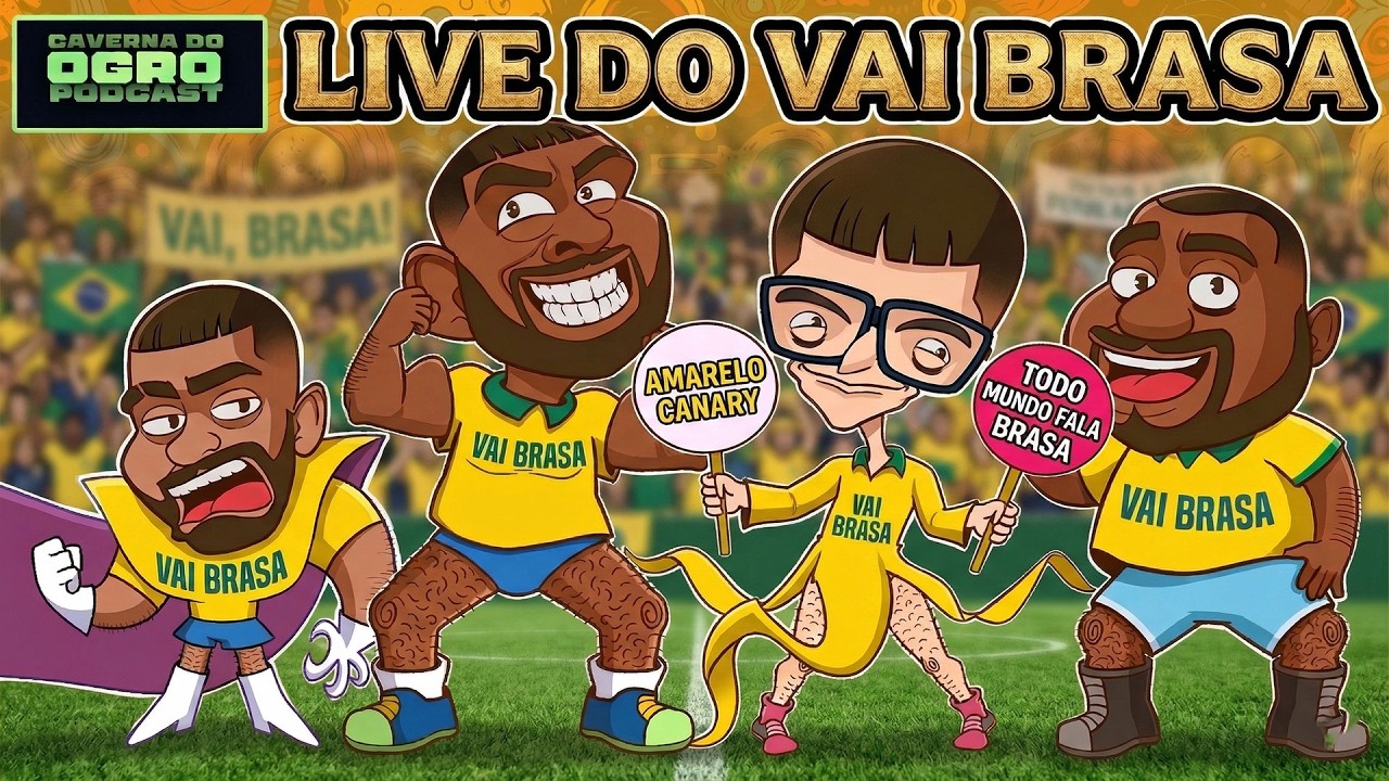 LIVE DO VAI BRASA - Caverna do Ogro Podcast