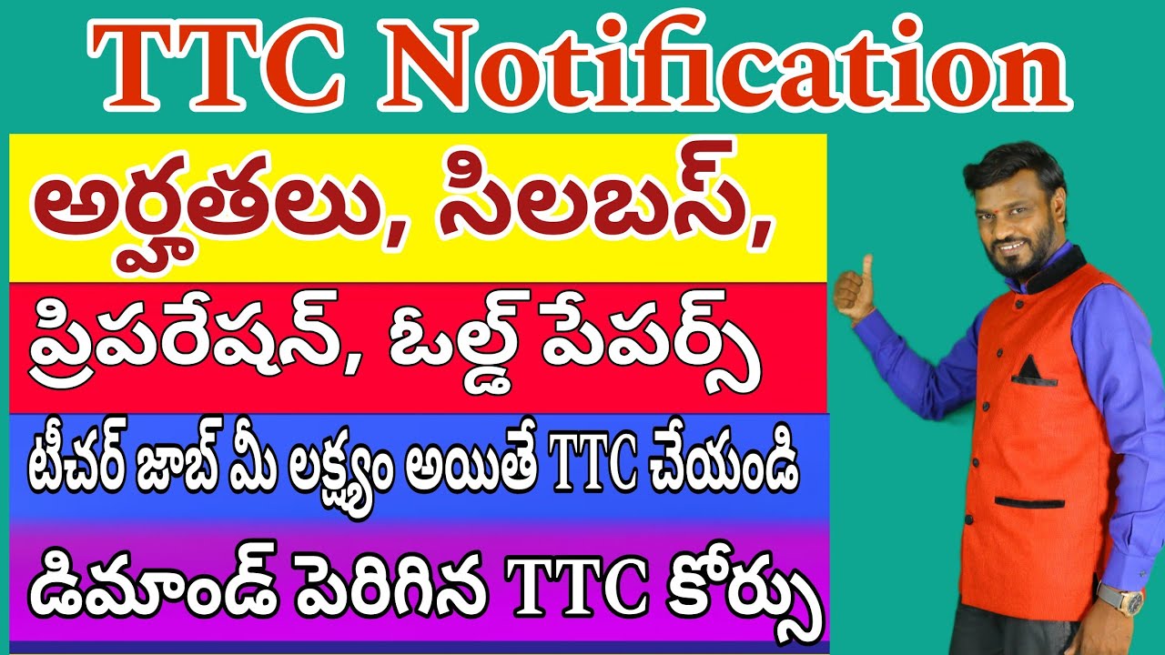 TTC 2025 DIET CET-2024 Teacher Training Course |TTC 2025 Syllabus| TTC Notification by |Model Ideas|
