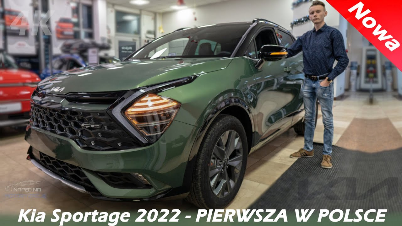 Kia Sportage 2022 1.6 230KM GT-Line PREZENTACJA PIERWSZA W POLSCE W SALONIE