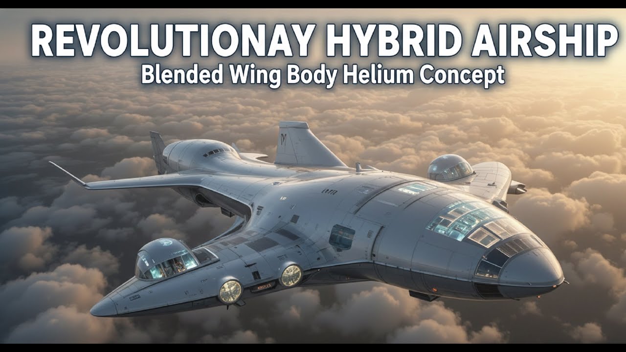 Blended Wing Body (BWB) Helium Airship  A Revolutionary Hybrid Concept
