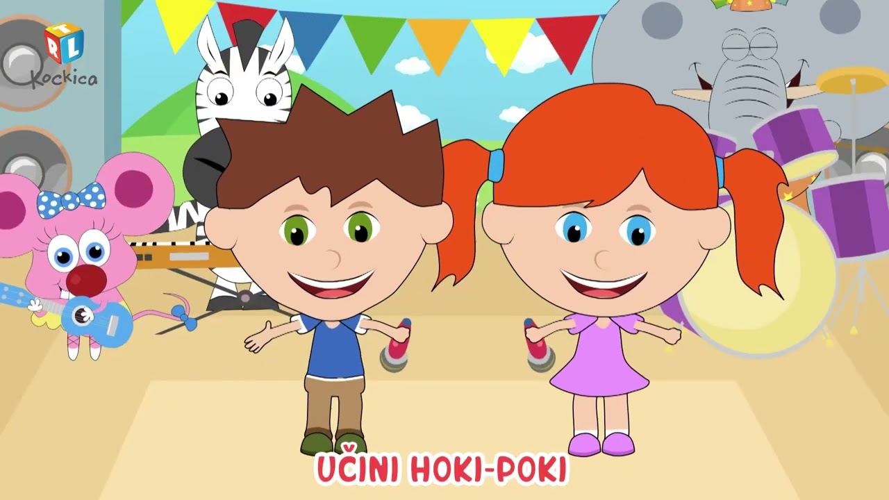 'Hoki poki' dječja pjesmica | ENTENTINIĆI