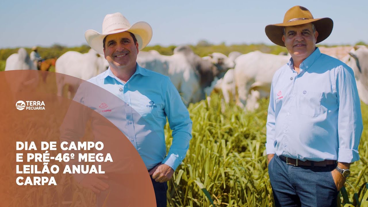TERRA PECUÁRIA - DIA DE CAMPO E PRÉ-46º MEGA LEILÃO ANUAL CARPA
