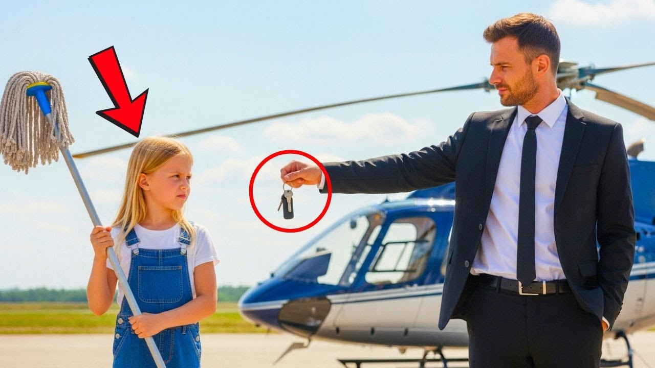 FLYG DEN HÄR HELIKOPTERN SÅ BLIR DU MIN DOTTER! - MILJONÄREN SKRATTADE ÅT FLICKAN, 2 MINUTER SE...