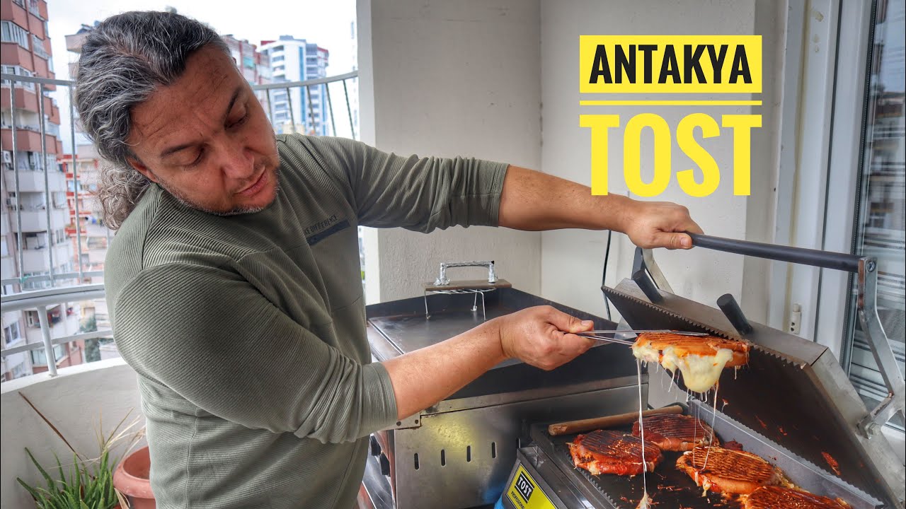 Meşhur Antakya Tostu Nasıl Yapılır? Sucuğu Kaşarı BOL BOL!!!
