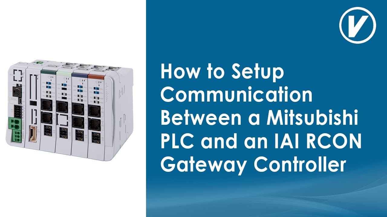 How to Set Up Communication Between a Mitsubishi PLC and an IAI RCON Gateway Controller