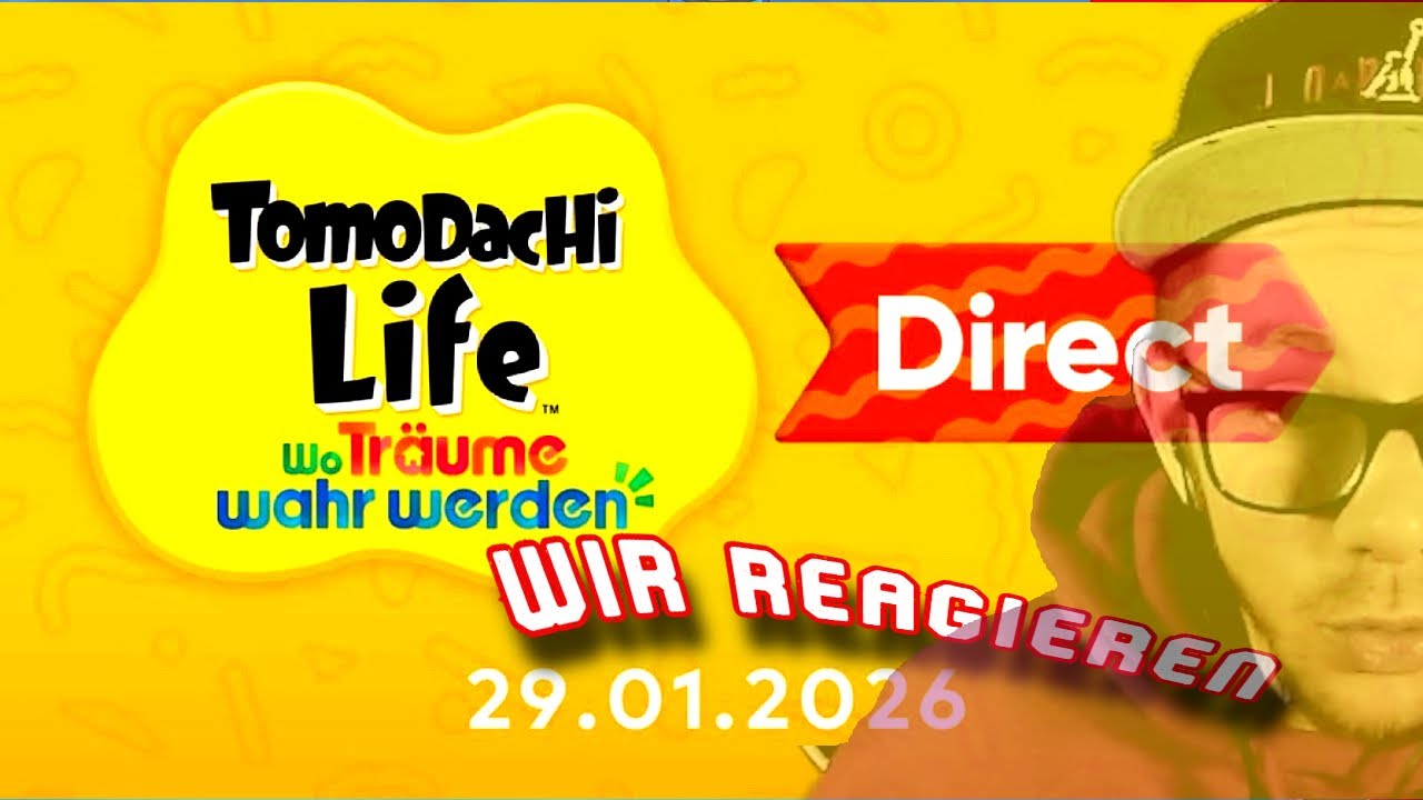 NINTENDO DIREKT 🔴 zu  TomoDachi Life: Living the Dream 💭 