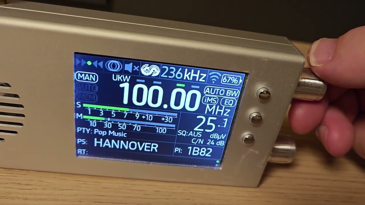 UKW Bandscan in Hannover am 8.10.2025
