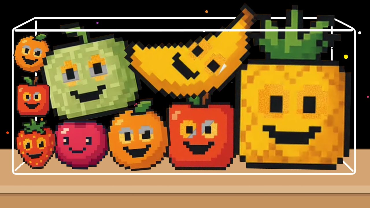 WATERMELON MERGE: FRUIT DROP - Pixel Melon | Suika Game Gameplay Walkthrough - Reaching Max Level!