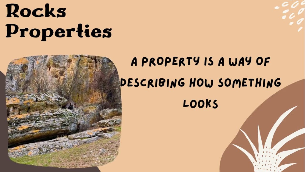 The Properties of Rocks - Year 2 Science