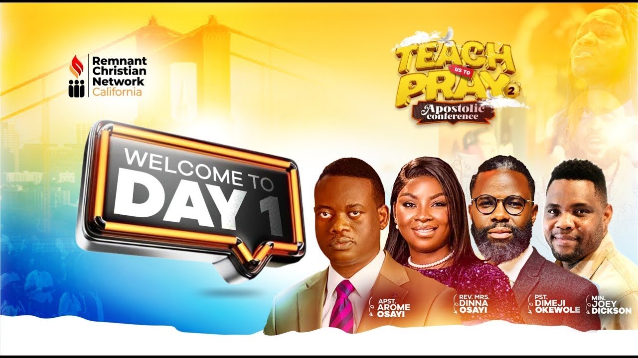 DAY 1 || TEACH US TO PRAY CONFERENCE (2) || RCN CALIFORNIA || APOSTLE AROME OSAYI || 1/2/26