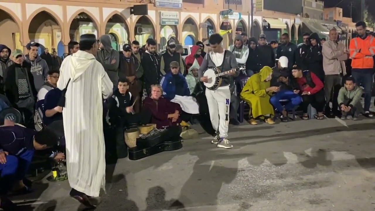 الرايس عبد العالى وسعيد انازور يمتع الجمهور في تيزنيت على أنغام الفنان حسن ارسموك