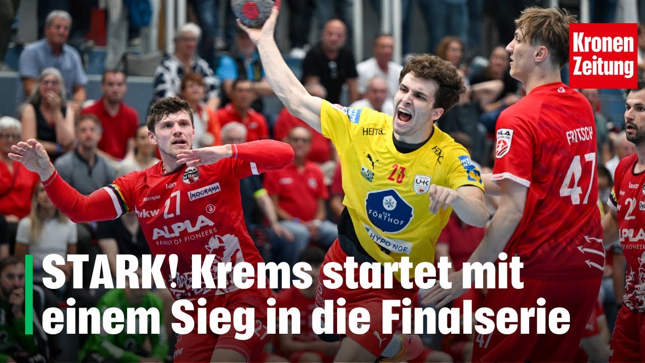 Krems legt Grundstein im Finale! Hard zieht zu Hause den Kürzeren | krone.tv SPORT