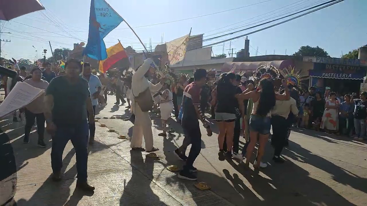 Desfile de Carnaval en Huautla, Hgo. En su carnaval 2026