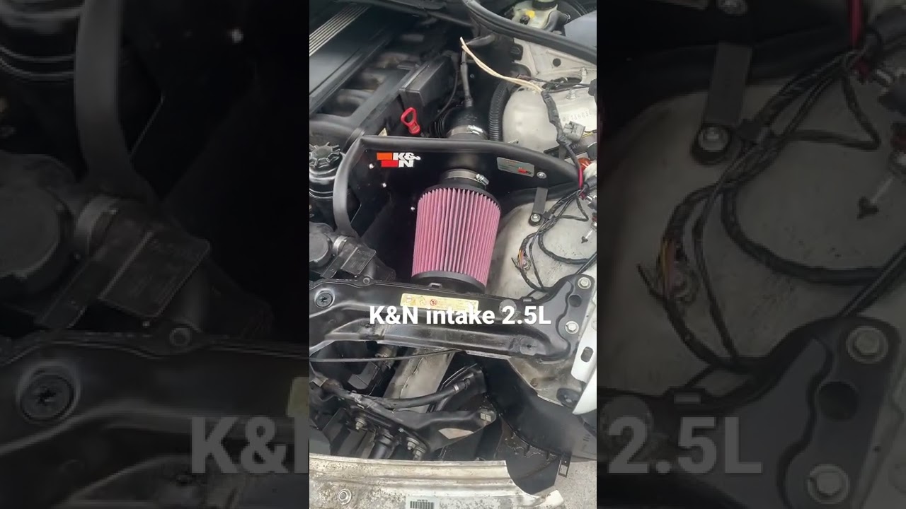 Bmw e46 325xi K&N intake