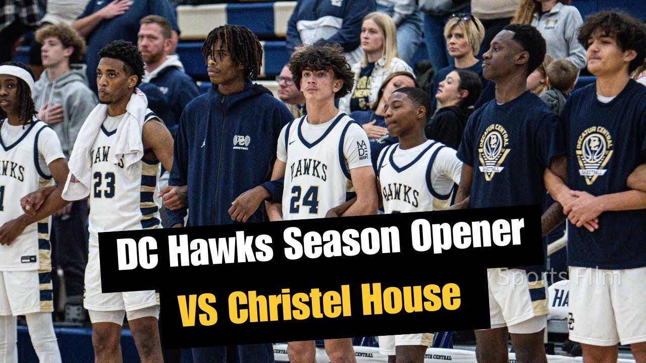 Decatur Central Hawks Season Opener vs Christel House! Dc Boyz got the dub!