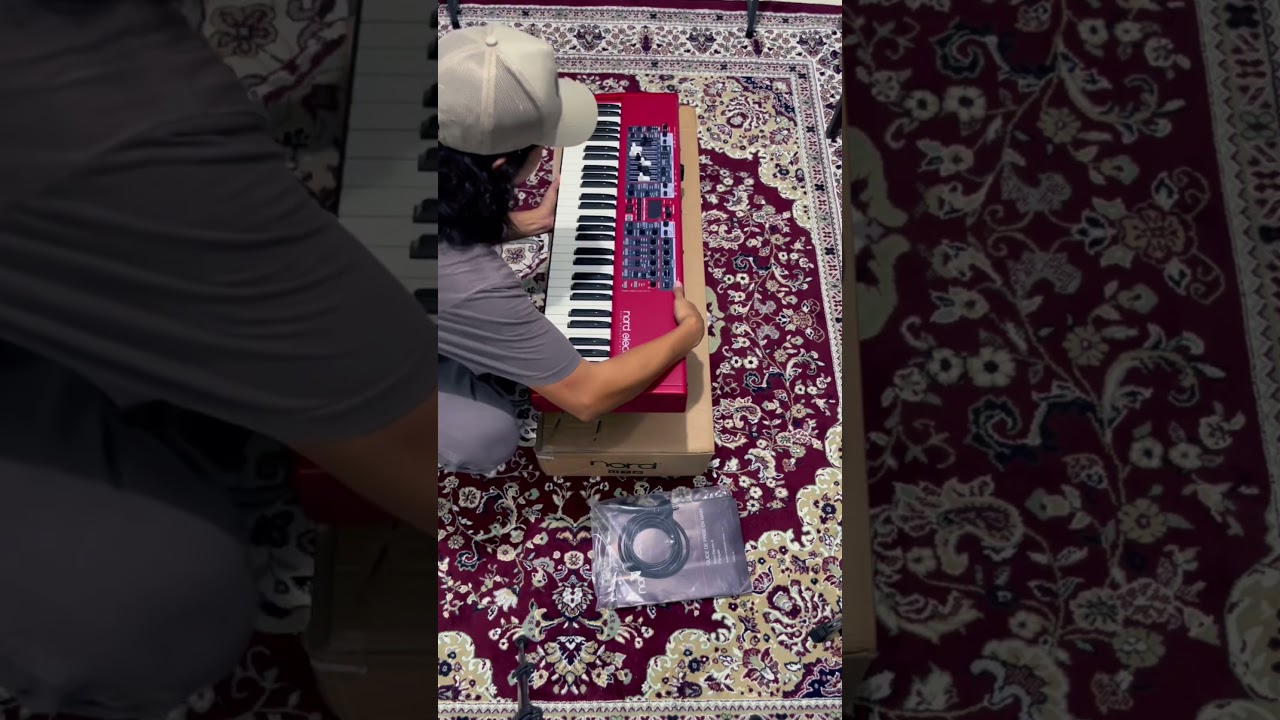 Nord Electro 6D unboxing @NordKeyboards #nord #nordelectro #nordelectro6d #piano