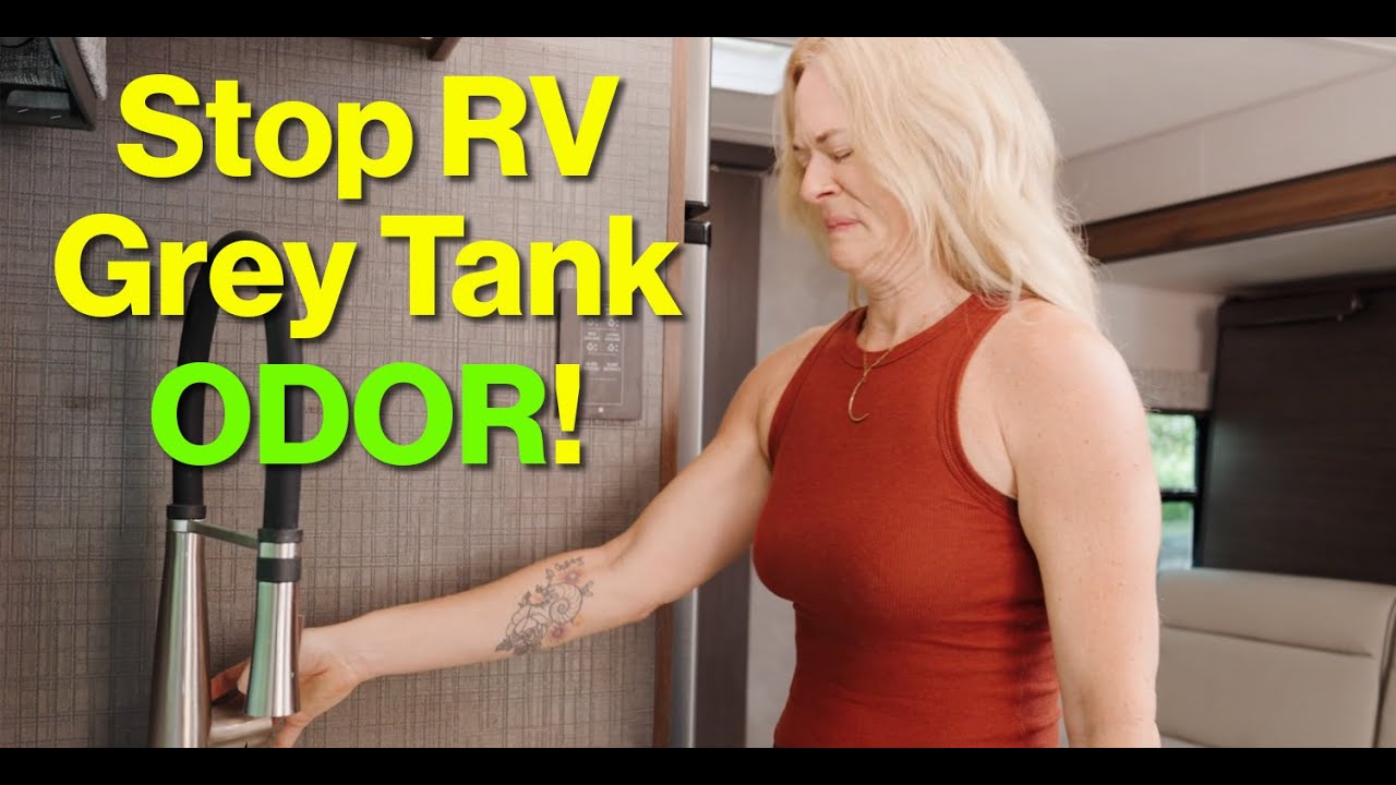 STOP RV Grey Tank Odors with Walex Elemonate