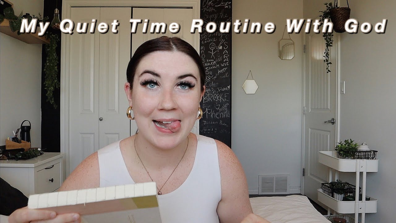 My Quiet Time Routine with God | motivation, legalism, condemnation