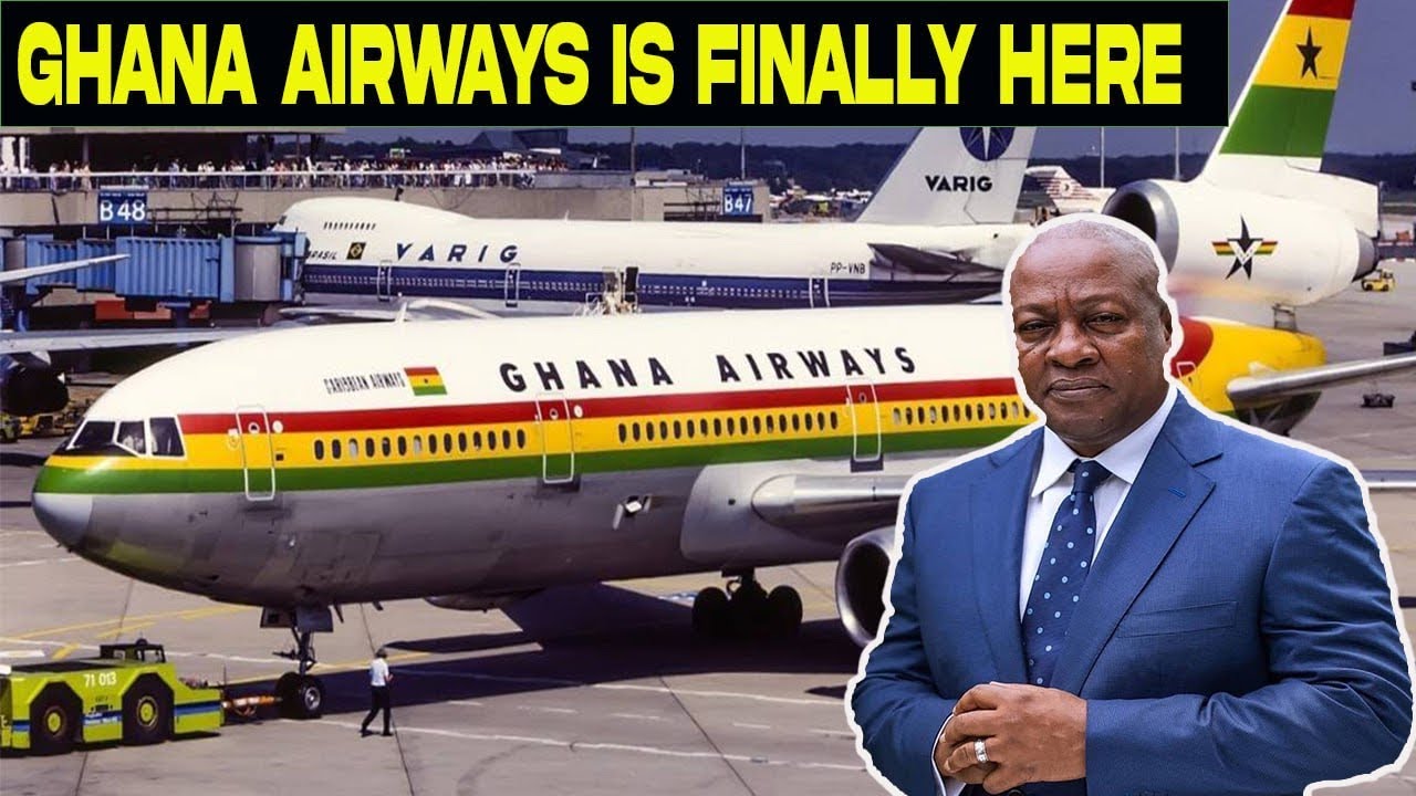 Good NEWS: Ghana’s $20B New Airlines Has Finally Touched Down? Ghana 🇬🇭 Airways Revived