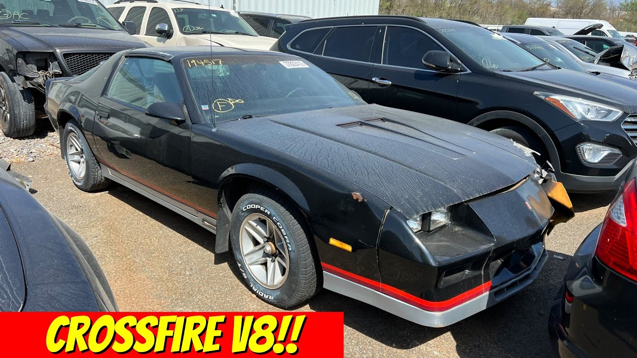 Прогулка по Copart 4-20-22 + 1982 Chevy Camaro Crossfire V8!!