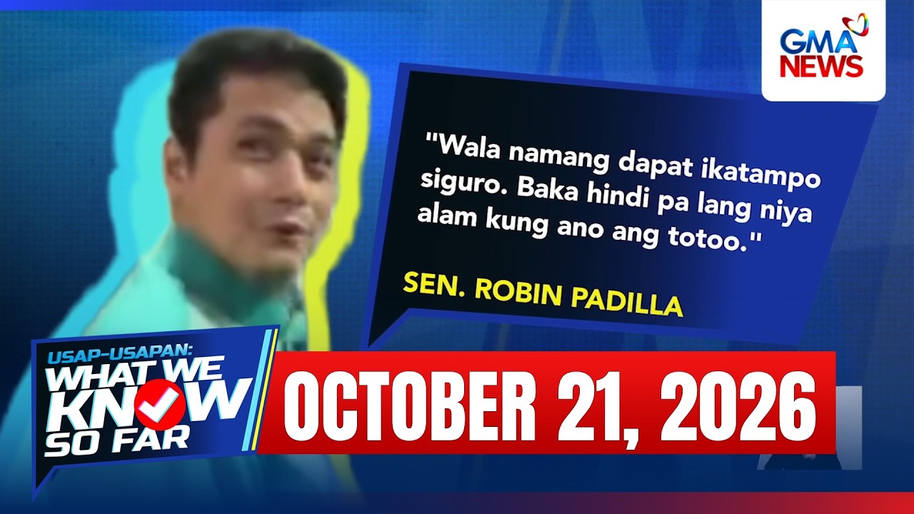 Usap-usapan&mdash;What We Know So Far | October 21, 2026 FULL EPISODE