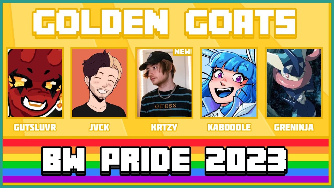 Streamed 17/06/23 - Block Wars Pride 2023 w Greninja, Krtzyy, Kaboodle, & Gutsluvr!