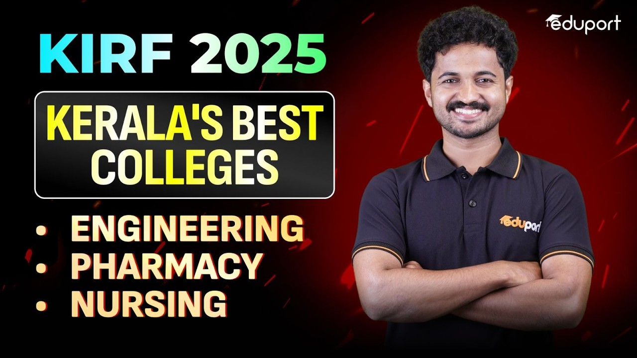 Kerala's Best Colleges Ranked | KIRF 2025 | Eduport KEAM