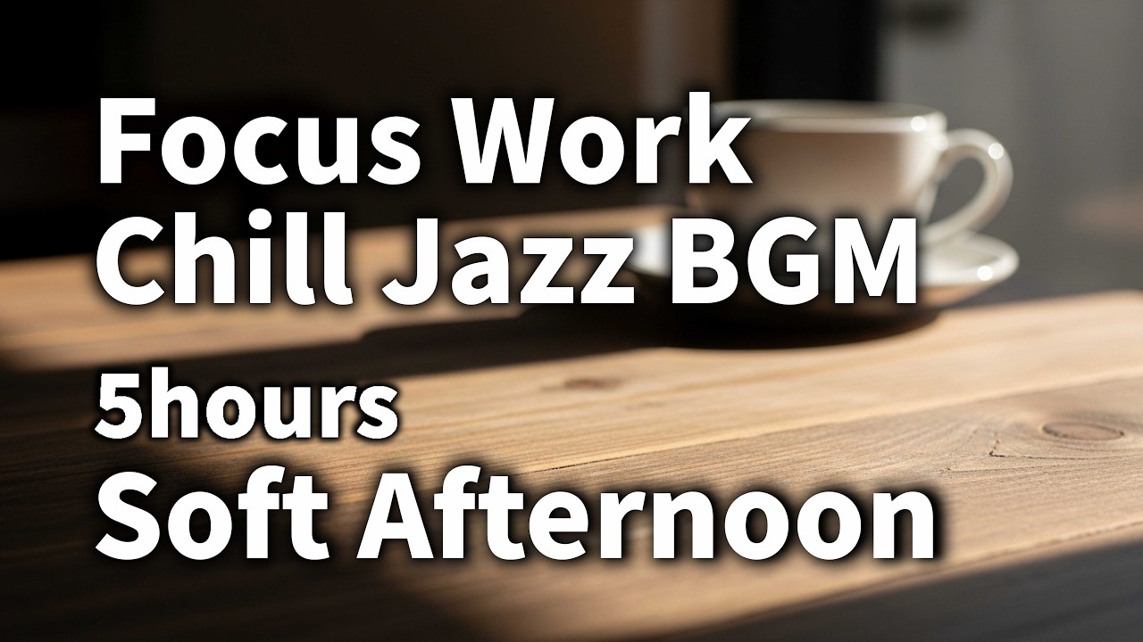 Office Visual BGM – 5 Hours of Focused Background Music for Work & Productivity