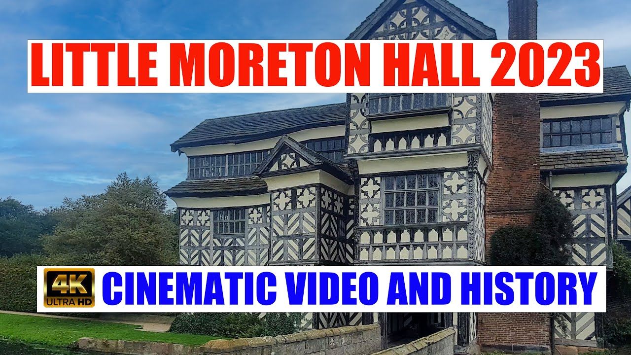 National Trust Little Moreton Hall by DJI mini 3 Pro 2023