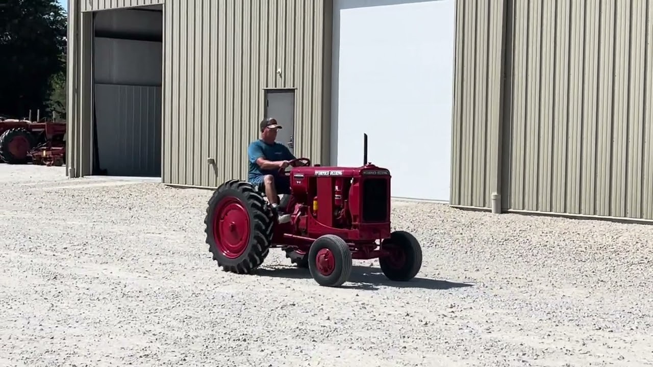 1937 McCormick Deering W 12 tractor