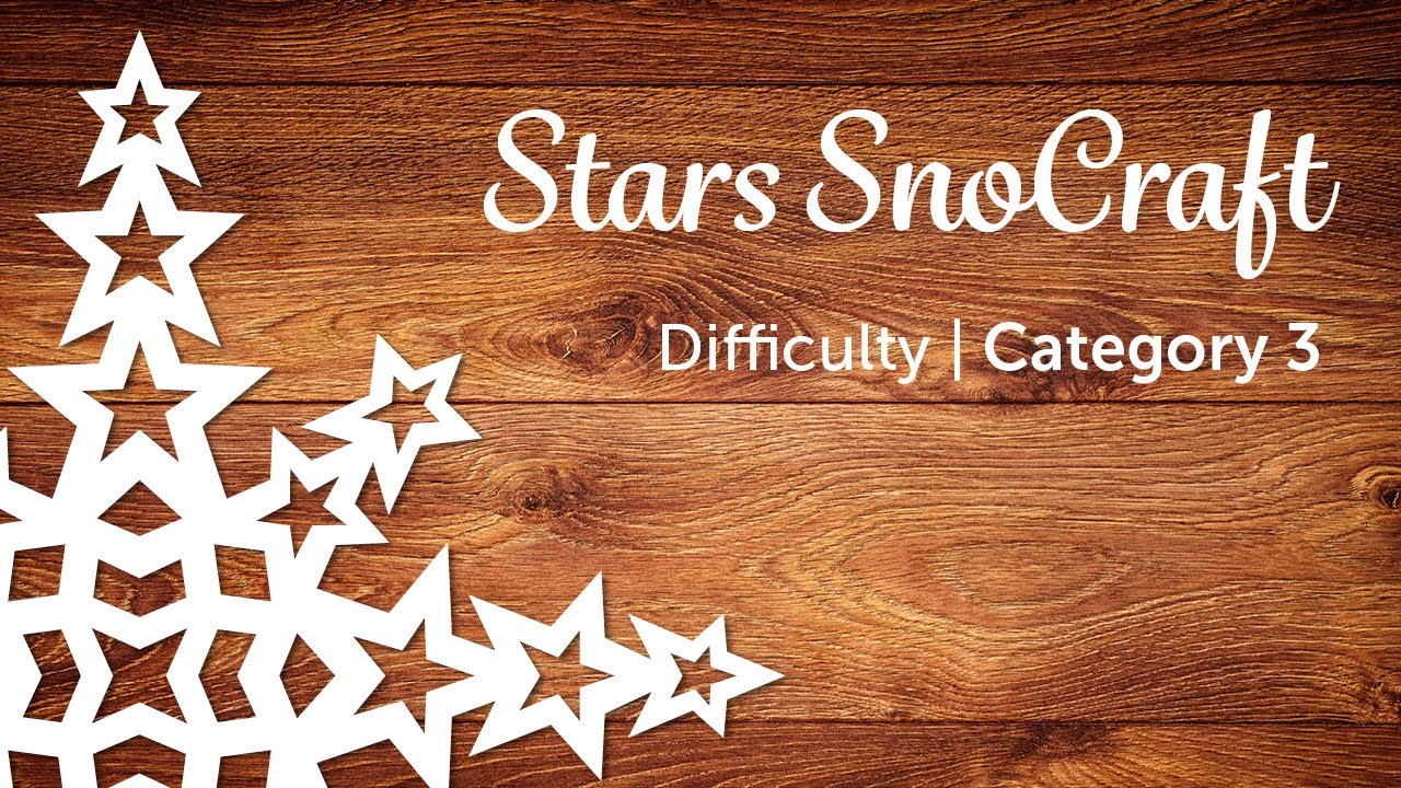 Learn how to make Paper Snowflakes - Stars - SnoCraft Tutorial - Toy Rocket Studios