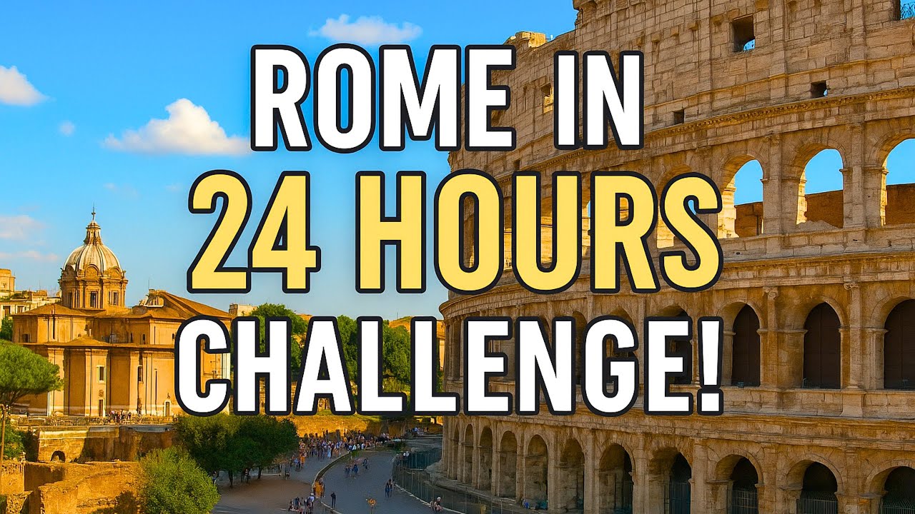 Rome in 24 Hours Challenge!