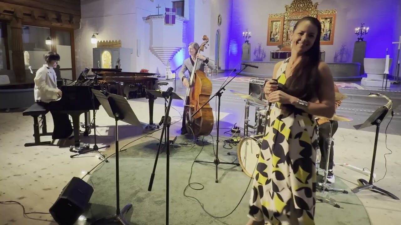 Pernilla Andersson Quartet play in Masthuggskyrkan