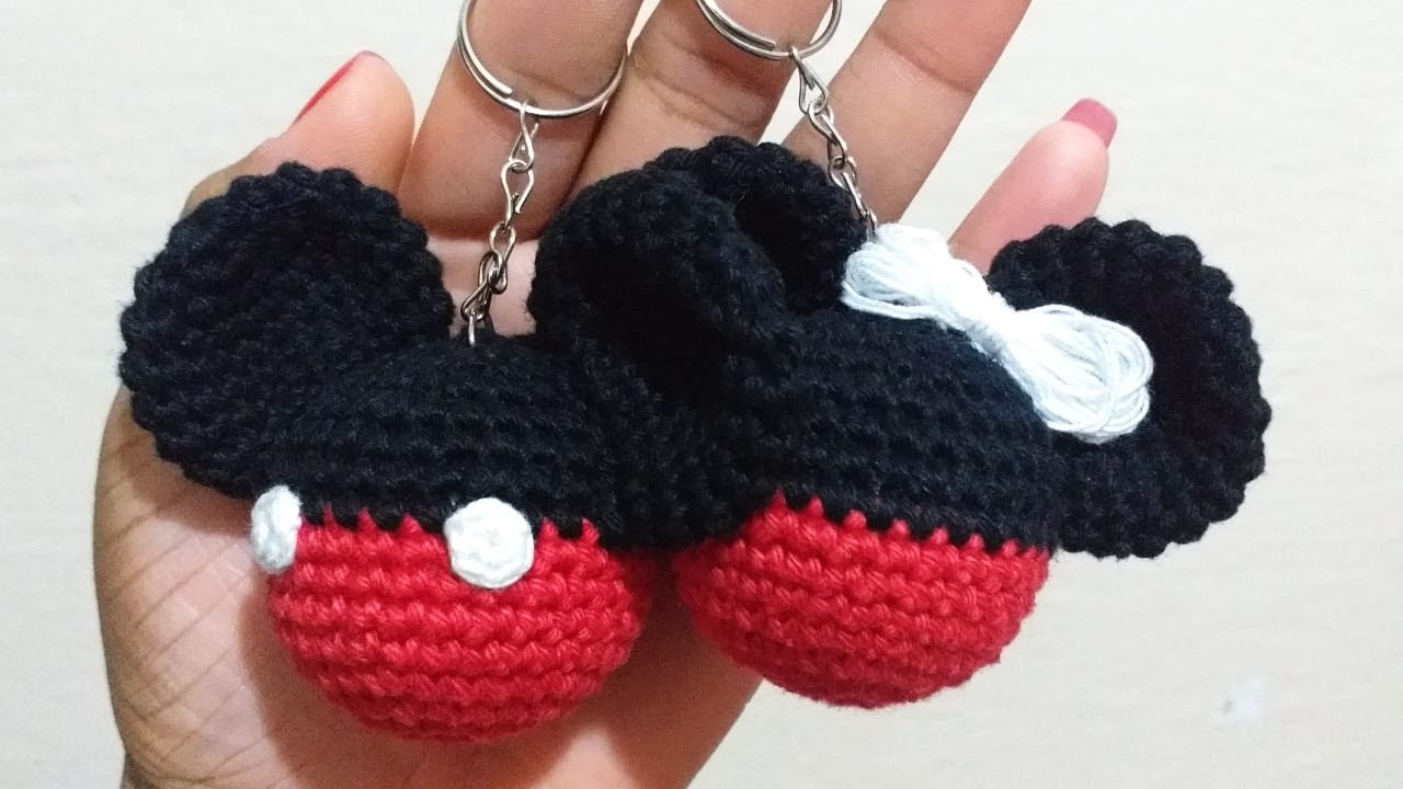 Chaveiros Minnie e Mickey