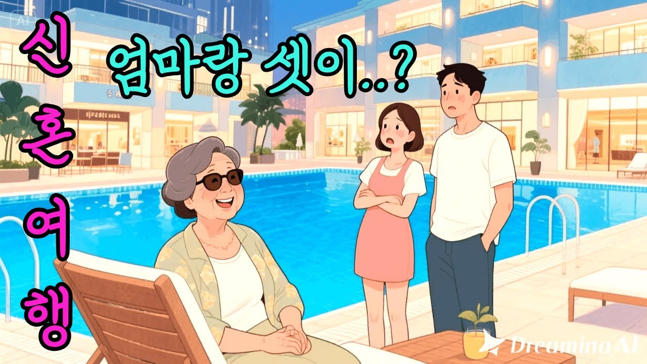 신혼여행에 장모님이 같이 가신다고요? | 충격 실제 사연 각색