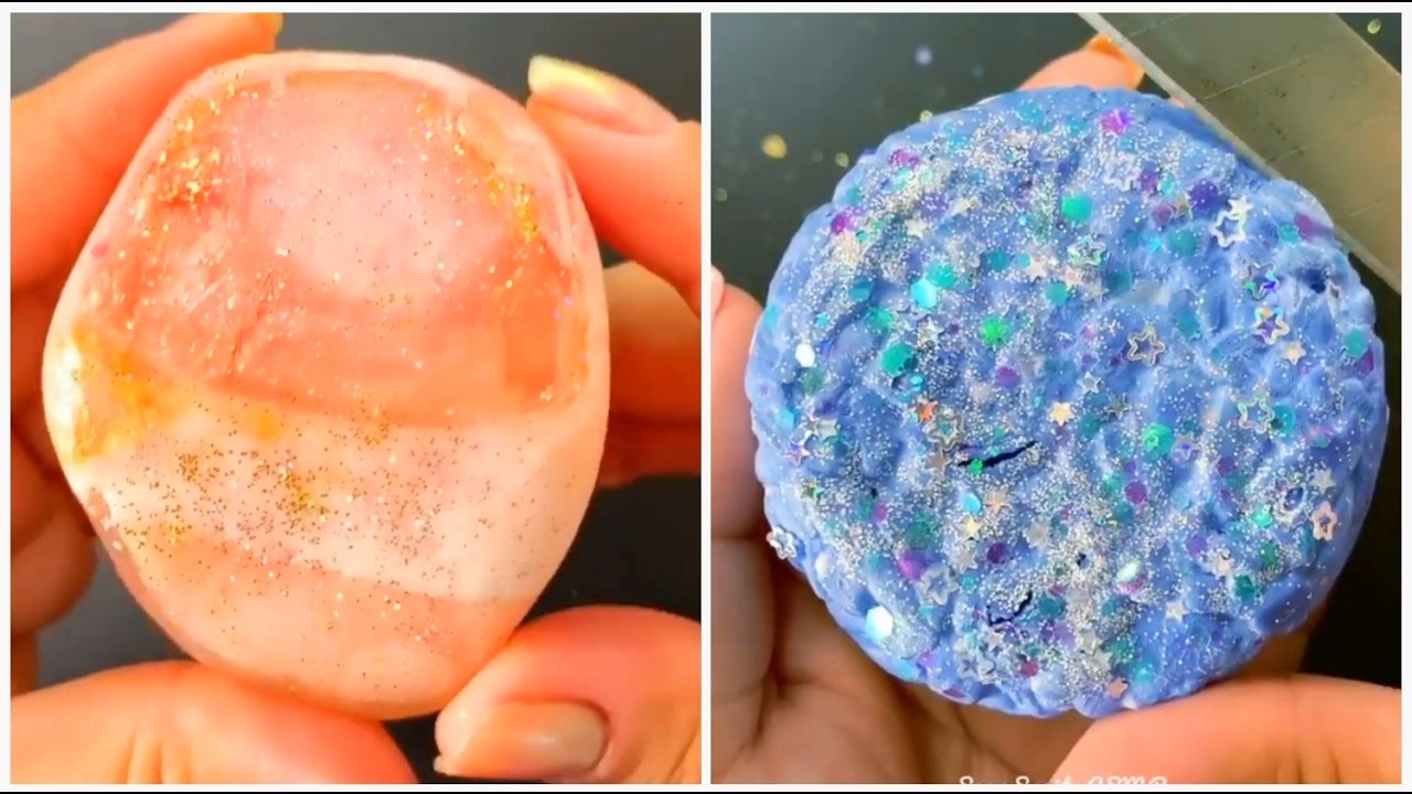 ✨ ASMR Soap Carving for Stress Relief ✨