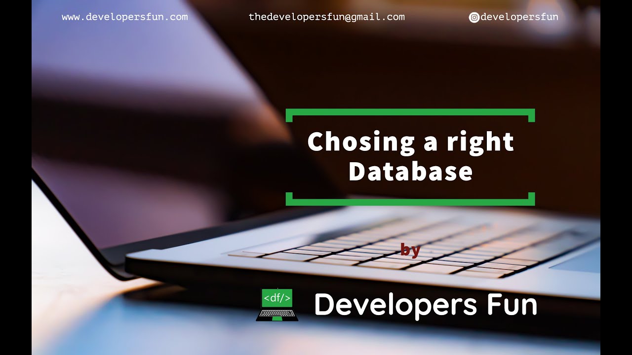 Choosing a Database