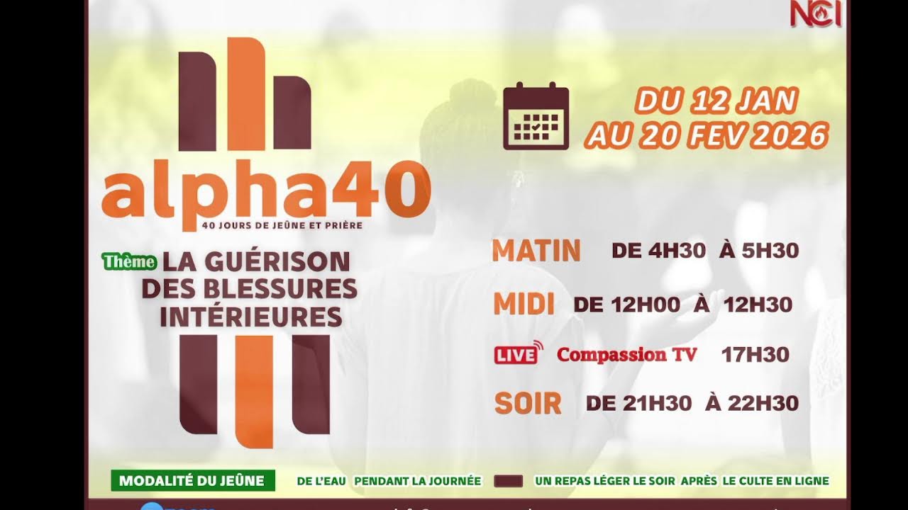 PRIERE DU MIDI/TEMPS DE DECLARATIONS/ALPHA 40 DU 11/02/2026 AVEC LA SOEUR DOMINIQUE