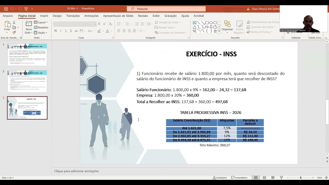 20 - Instituto Nacional de Seguiridade Social – INSS - 2026
