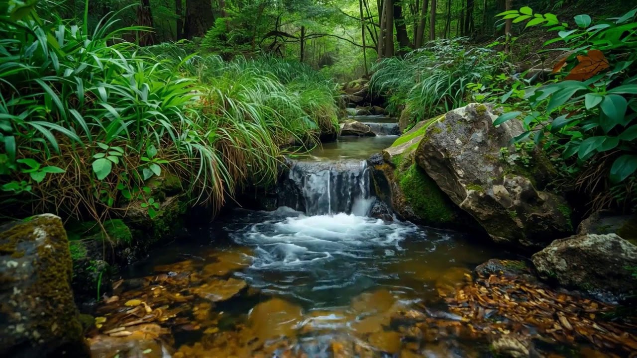 Calm Forest River Sounds for Deep Sleep and Relaxation