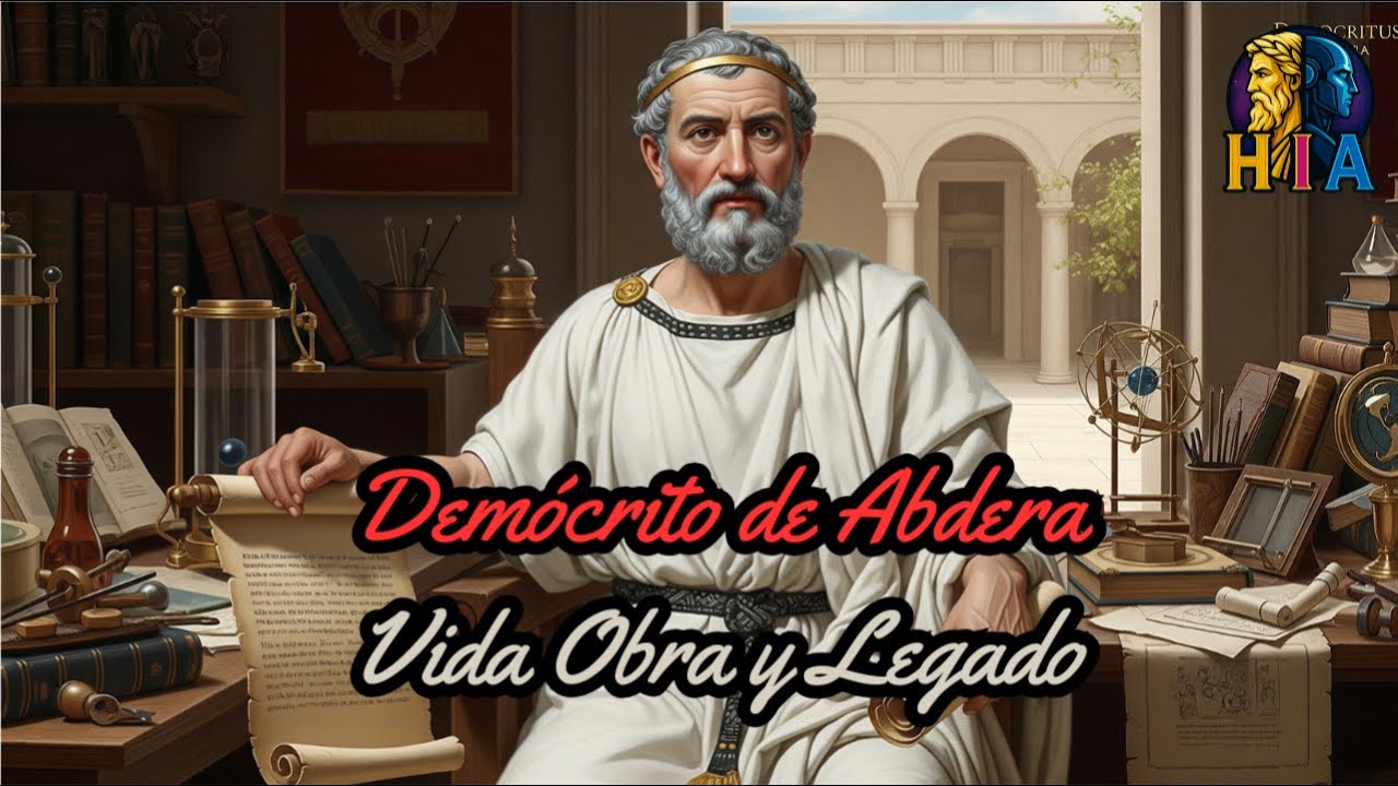 Dem&oacute;crito de Abdera Vida Obra y Legado