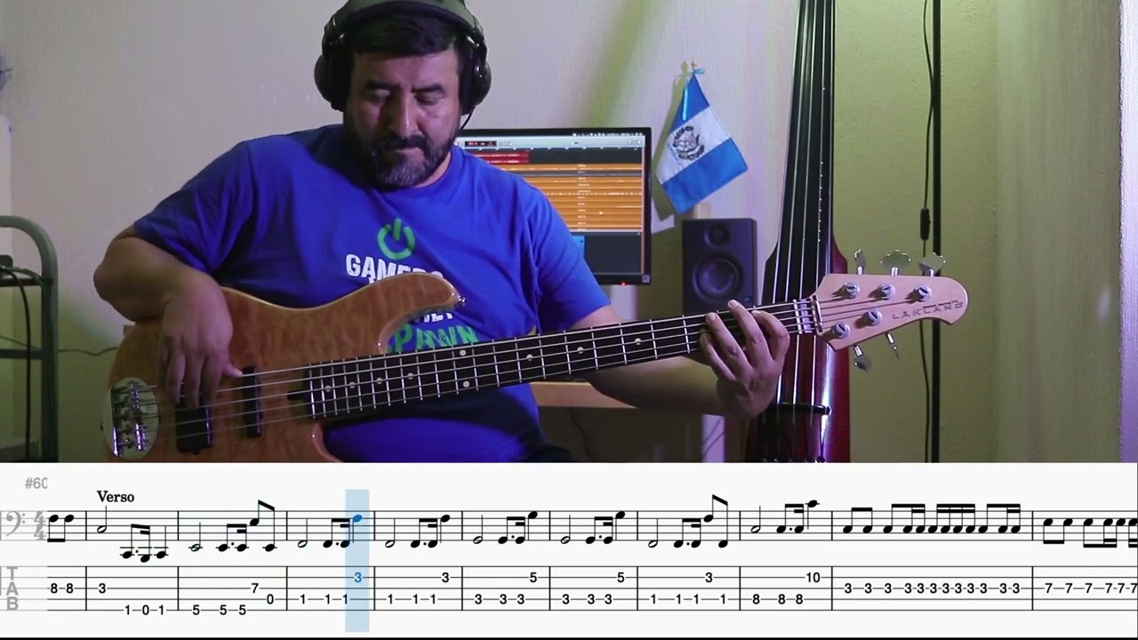 Bienvenido Espíritu Santo - Miel San Marcos - Cover de bajo - Partitura/Tablatura