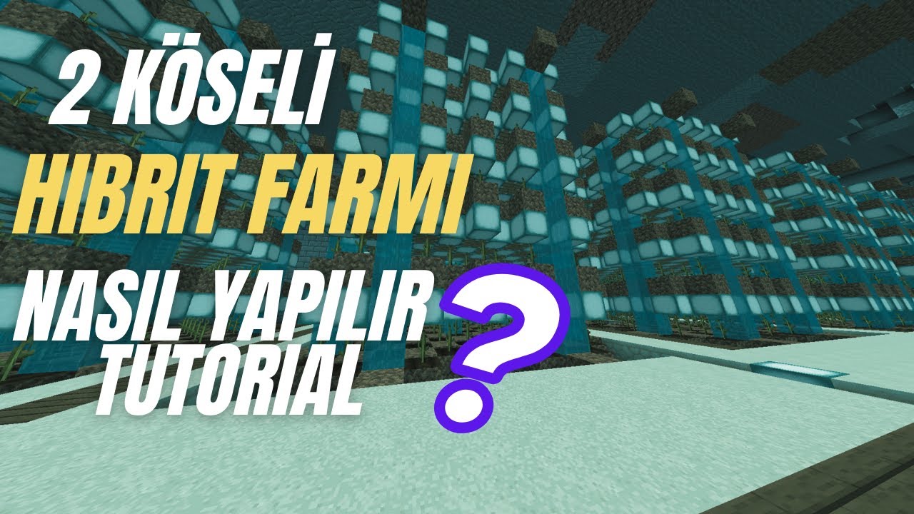 SONOYUNCU TİTANYUM 2 KÖŞELİ HİBRİT FARM TUTORİAL #sonoyuncu