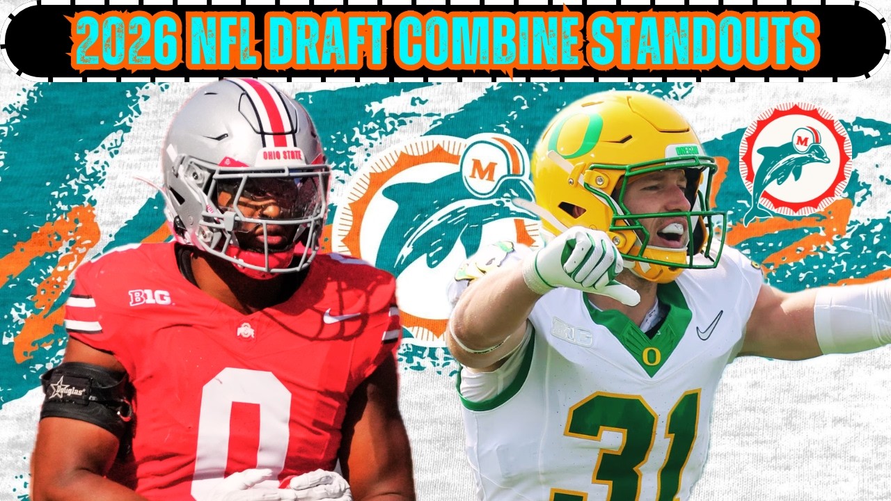 NFL Combine Standouts for the Miami Dolphins | LIVE Reaction